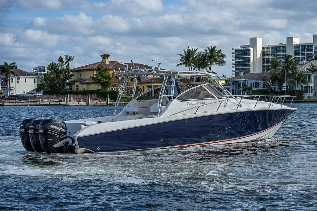 2008 Fountain 38 Sportfish Cruiser OB thumbnail 1