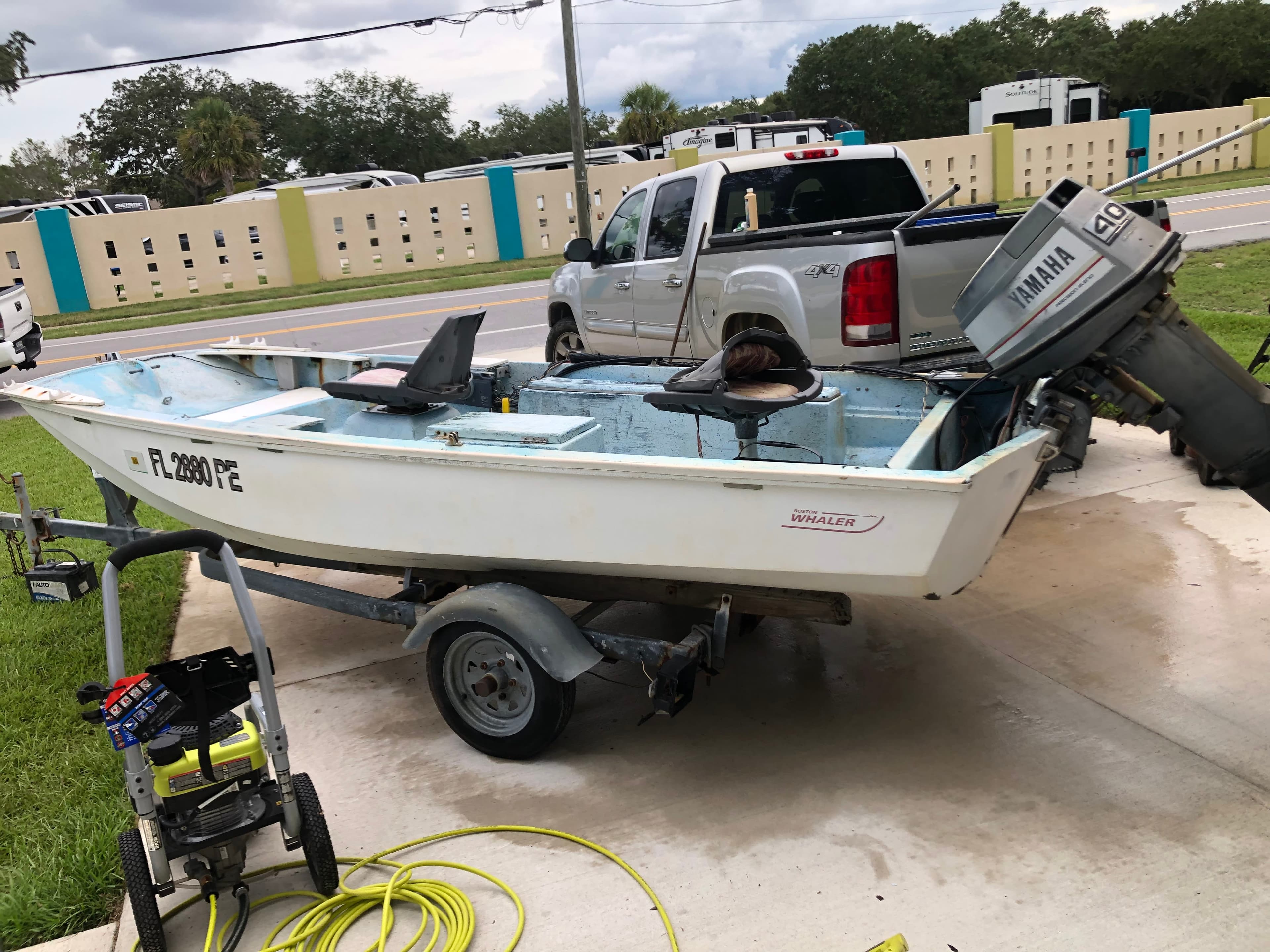 1969 Boston whaler 13 ft