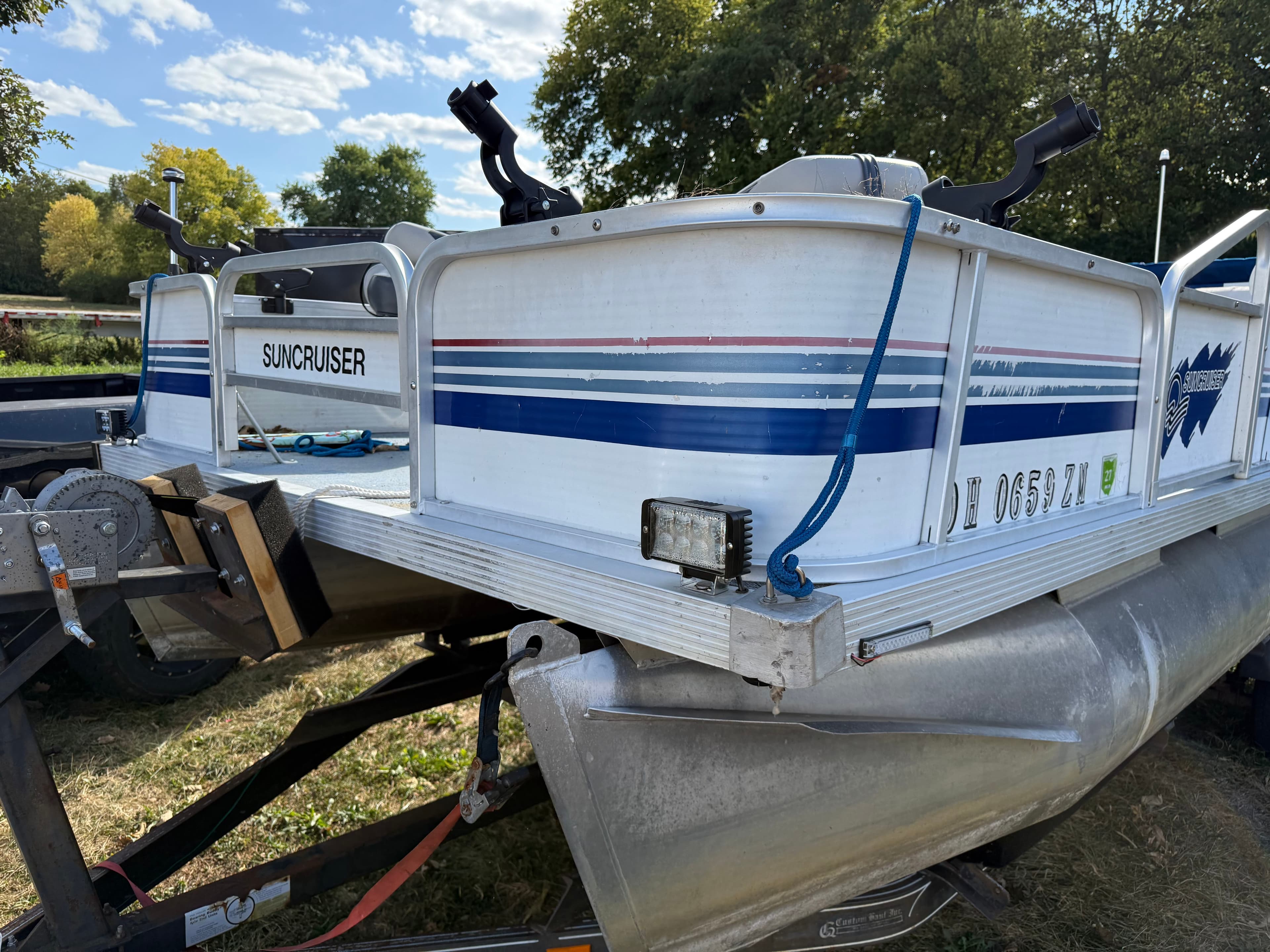 1991 Suncruiser Pontoon thumbnail 1
