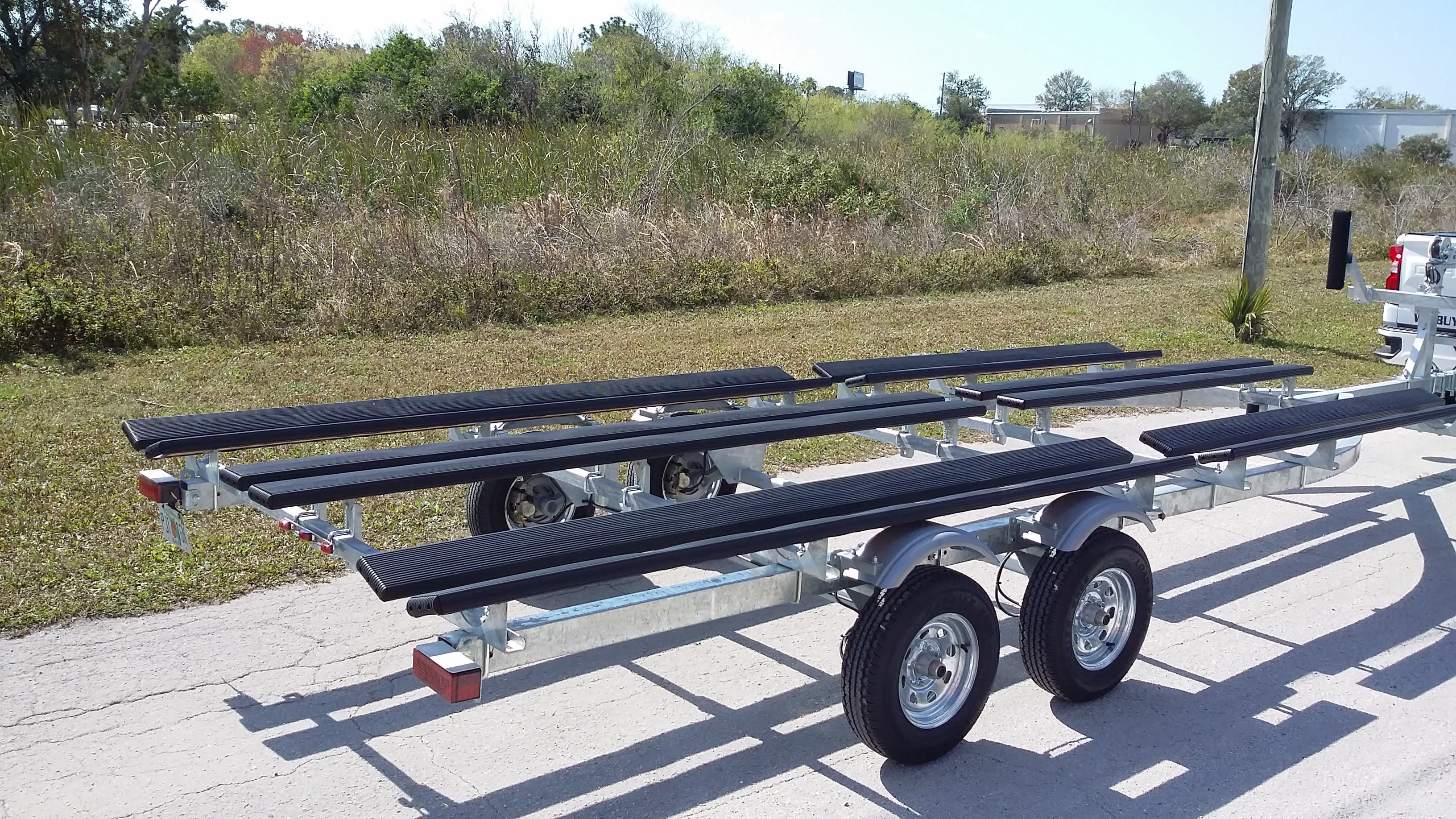 2025 Continental Pontoon Boat TRAILER Dual Tritoon (for pontoons & tritoons 22-27 ft) thumbnail 1
