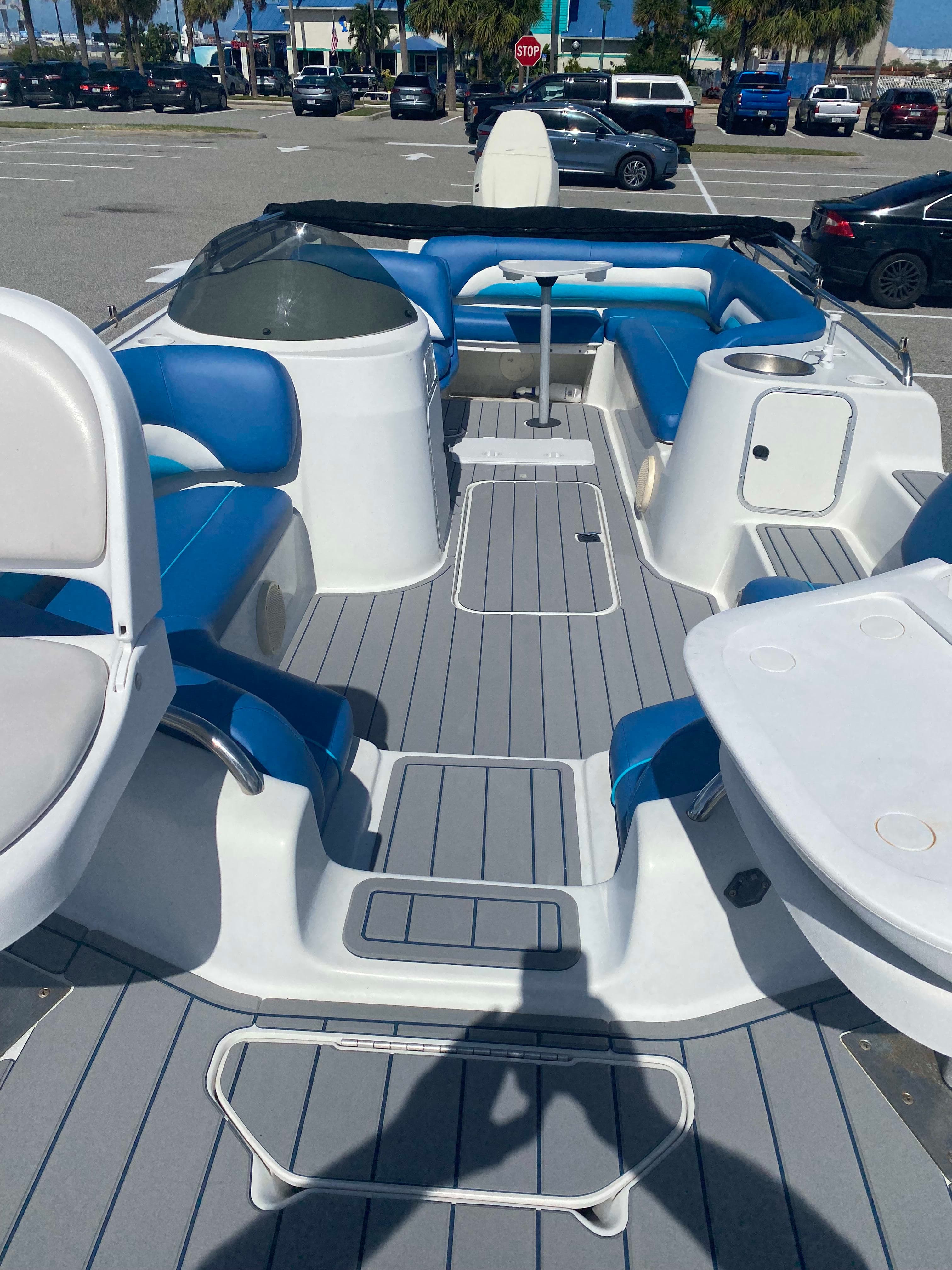 1998 Godfrey Hurricane Fundeck 21’ 2018 Suzuki 153 hours thumbnail 1